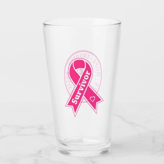 Brustüberleben Glas (Vorderseite)