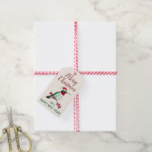 Brustwarzen-Giftmarken Geschenkanhänger (Mit Garn)