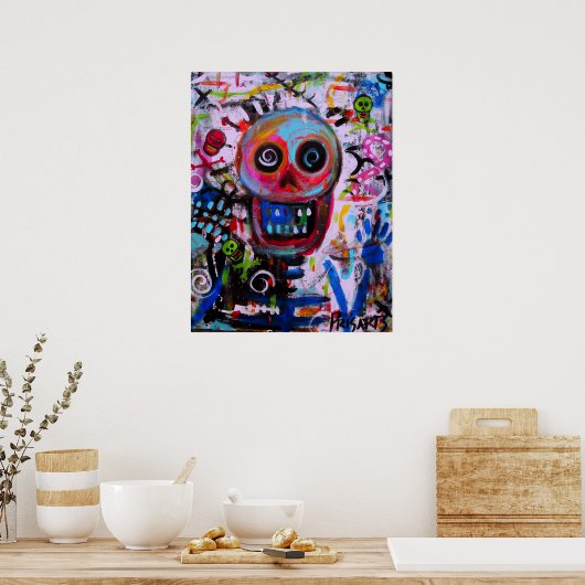 BRUT SKULL POSTER (Küche)