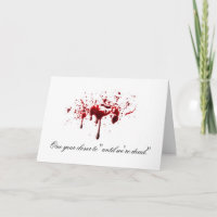 Brutal Anniversary Card