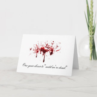 Brutal Anniversary Card Karte