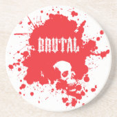 Brutal Blood Untersetzer (Vorne)