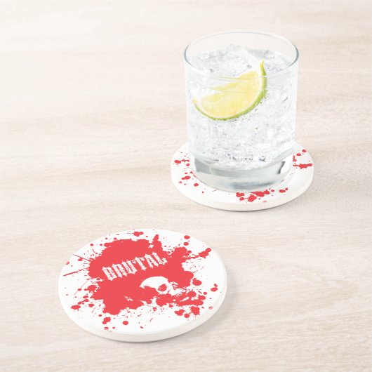 Brutal Blood Untersetzer (Seite)