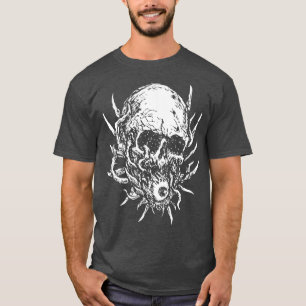Brutal Death Metal Eternal Sight Eye Skull von KRA T-Shirt