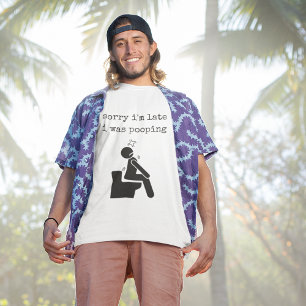 Brutal ehrlich Sorry, ich bin spät dran, ich macht T-Shirt