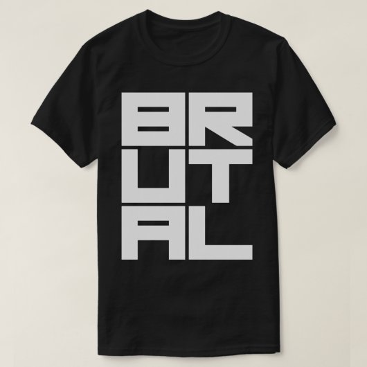 Brutal Logo T-Shirt (Design vorne)