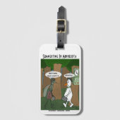 Brutal Luggage Tag Gepäckanhänger (Vorderseite Vertikal)