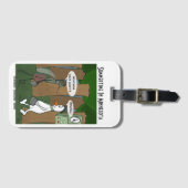 Brutal Luggage Tag Gepäckanhänger (Vorderseite (Horizontal))