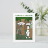 Brutal Postkarte (Stehend Vorderseite)