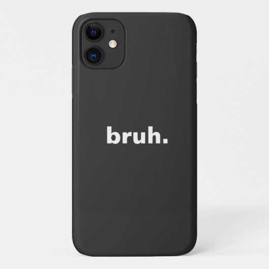 brutales minimalistisches Design Case-Mate iPhone Hülle (Rückseite)