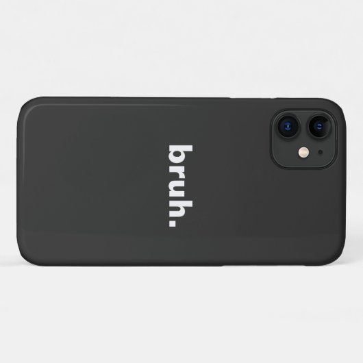 brutales minimalistisches Design Case-Mate iPhone Hülle (Rückseite (Horizontal))