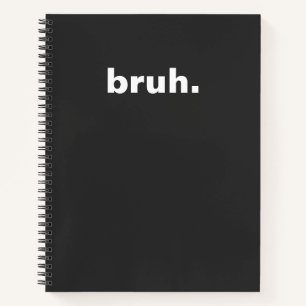 brutales minimalistisches Design Notizblock