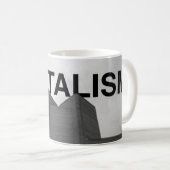 Brutalism-Architektur-Tasse Kaffeetasse (VorderseiteRechts)