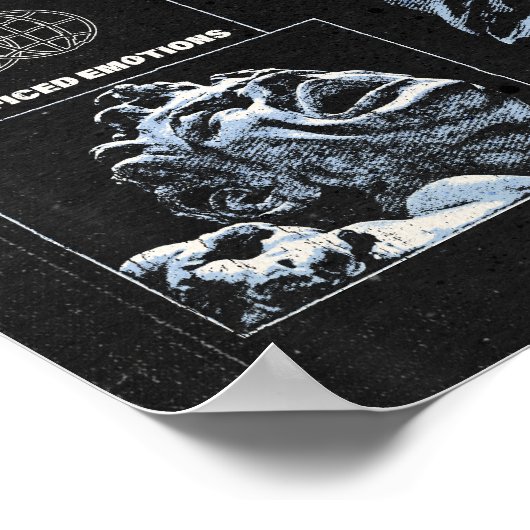 Brutalismus - Brutalist Design Poster (Ecke)