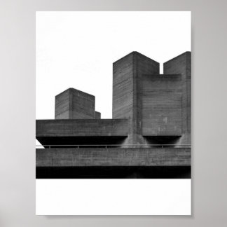 Brutalismus Poster