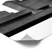 Brutalismus Poster (Ecke)