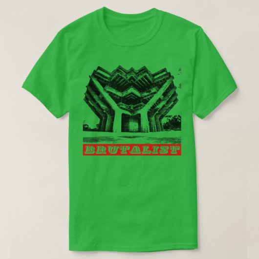 Brutalist Architecture Brutalism Geisel Library T-Shirt (Design vorne)