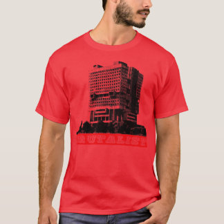 Brutalist Architecture Brutalism House of sowjetis T-Shirt