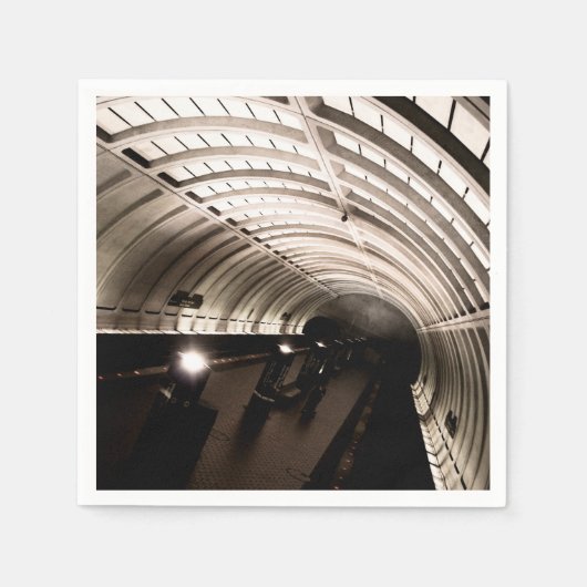 Brutalist Architecture Serviette (Vorderseite)