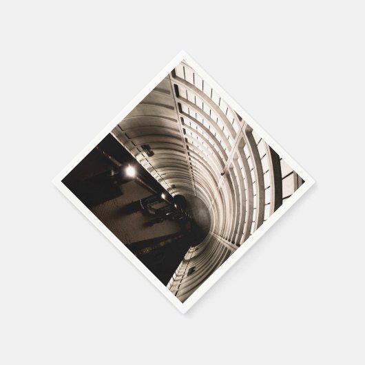 Brutalist Architecture Serviette (Ecke)