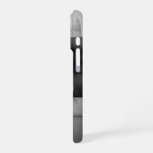 Brutalist Betonblockstapler iPhone Hülle (Linke Seite)