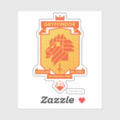 Brutalist GRYFFINDOR™ Wappen Aufkleber (Blatt)