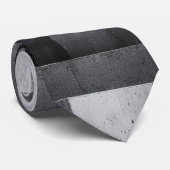 Brutalistisches Penthouse-Design monochromes Inter Krawatte (Gerollt)