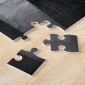 Brutalistisches Penthouse-Design monochromes Inter Puzzle (Seite)