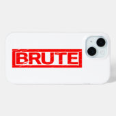 Brute Briefmarke Case-Mate iPhone Hülle (Rückseite (Horizontal))