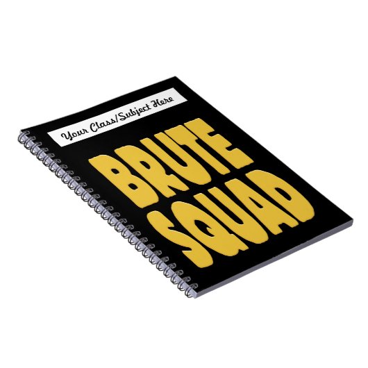 Brute Squad Notizblock (Rechte Seite)