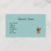 Brüter-Visitenkarte Shih Tzu Visitenkarte (Rückseite)