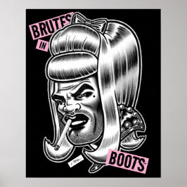 Brutes in Boots™/Rocky Stockings™/Perücke Poster