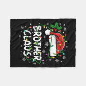 Bruther Santa Claus Familienweihnachtskugel Crew M Fleecedecke (Vorderseite (Horizontal))