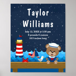 Brutstatistiken der roten Marine für den nautische Poster