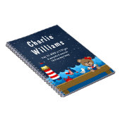 Brutstatistiken der roten Marinebär der Nautic Gir Notizblock (Rechte Seite)