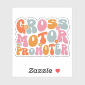 Bruttomotorträger | Funny PT Physikalische Therapi Aufkleber (Blatt)