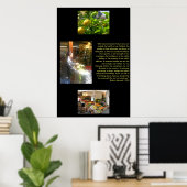 Bruttosozialprodukt Poster (Heimbüro)