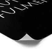 Brutum fulmen poster (Ecke)
