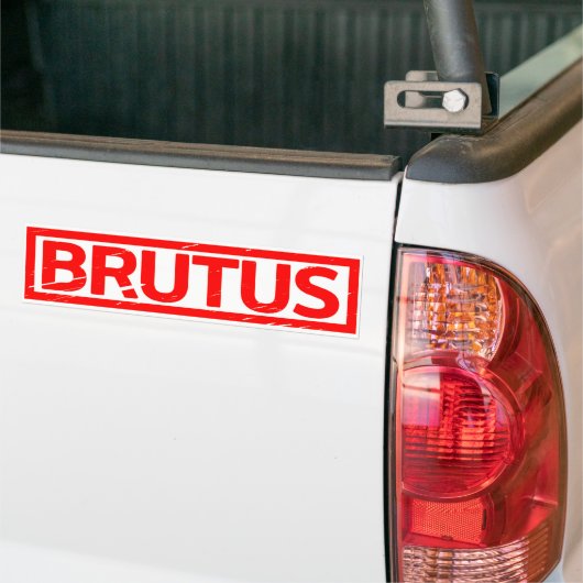 Brutus Briefmarke Autoaufkleber (Auf Lkw)