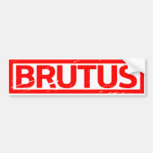 Brutus Briefmarke Autoaufkleber (Vorne)