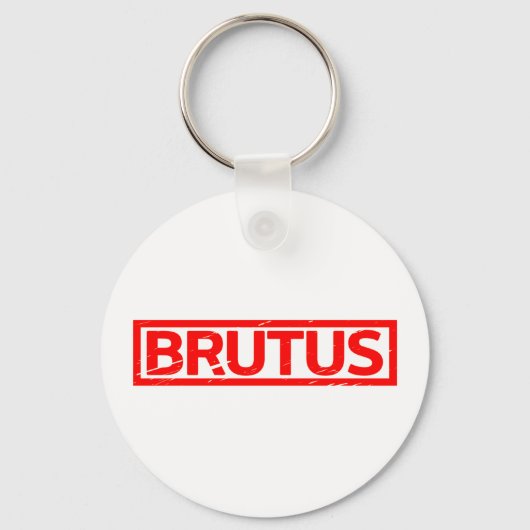 Brutus Briefmarke Schlüsselanhänger (Vorderseite)