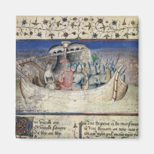 Brutus das Trojan Set-Segel für Großbritannien, Magnet