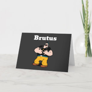 Brutus Greeting Card Dankeskarte