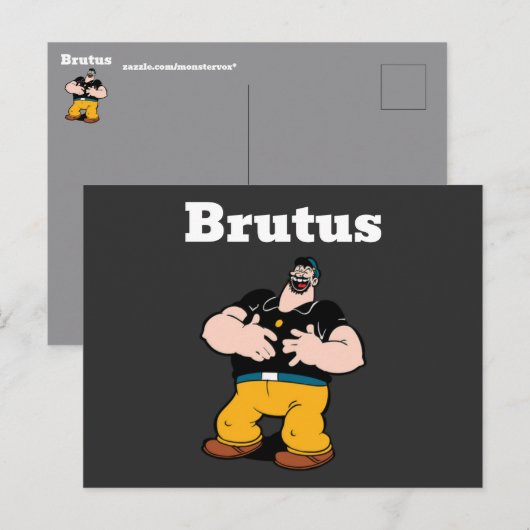 Brutus Postcard Postkarte (Vorne/Hinten)