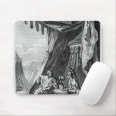 Brutus und Cassius im Zelt des Brutuss Mousepad (Mit Mouse)