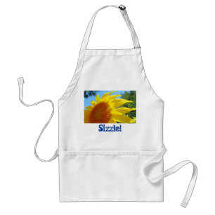 Brutzeln! Schürzen Sommer Sonnenblumen Grillen BBQ