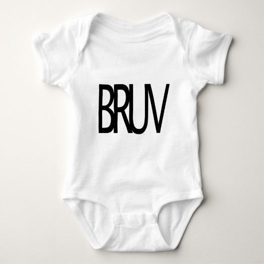 Bruv Baby Strampler (Vorderseite)