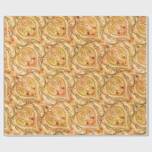 Bruxelles Peach Geschenkpapier (Flach)