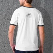 Bruxelles Quantum Nostalgisches Basic-Ringer-T-Shi T-Shirt