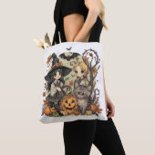 Bruxinhas Kawaii com Gatinho e Abóboras – Hallowee Tasche (Von Nahem)